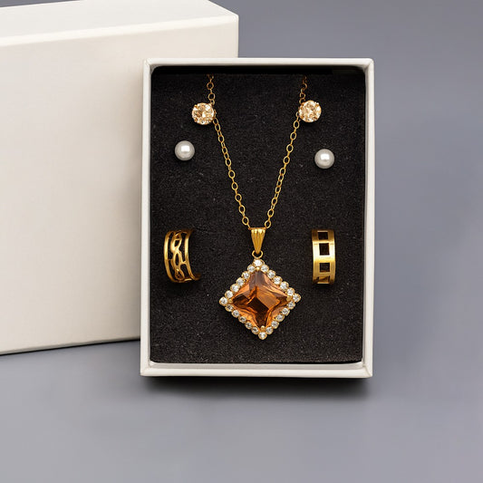 WR - Pendant Set - 110 (Free Jewellery Gift)